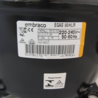 Холодильный компрессор EGAS 90 HLR "Embraco Aspera"