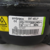 Холодильный компрессор EMT40CLP R600a Embraco Aspera