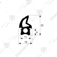 Уплотнительная резинка для Unox GN1110
